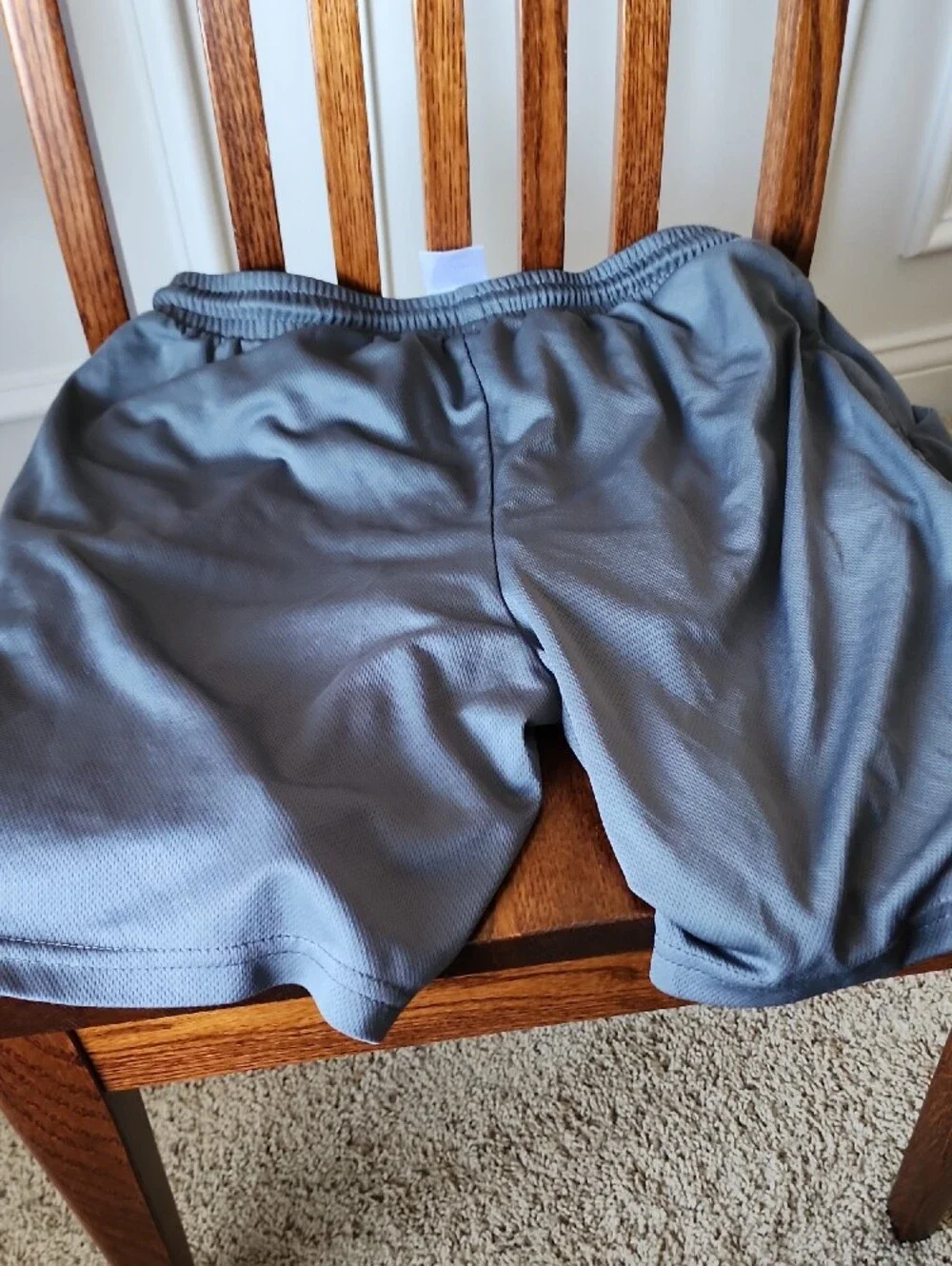 Men's Athletic Drawstring Shorts in Gray Arrive Active Underwear Built-in